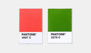 Red and Green Pantones