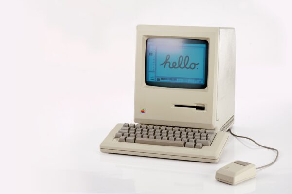 old Apple computer model