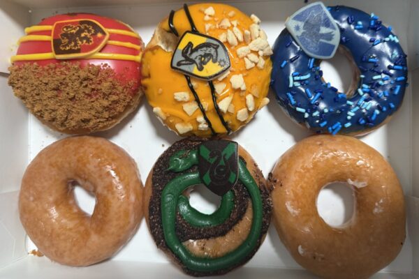 Hogwarts x Krispy Kreme doughnut collection