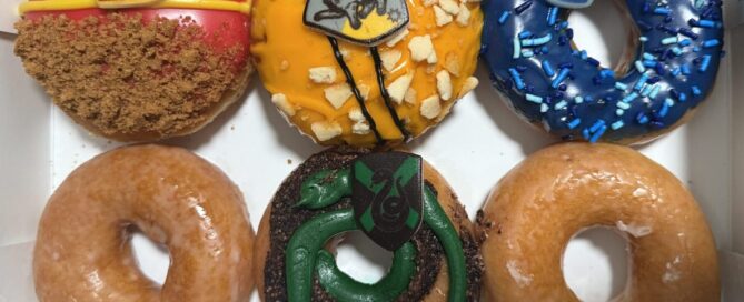 Hogwarts x Krispy Kreme doughnut collection