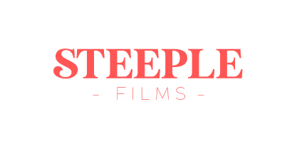Sweeney Partner Logos-14 Steeple Films logo in coral red on white background
